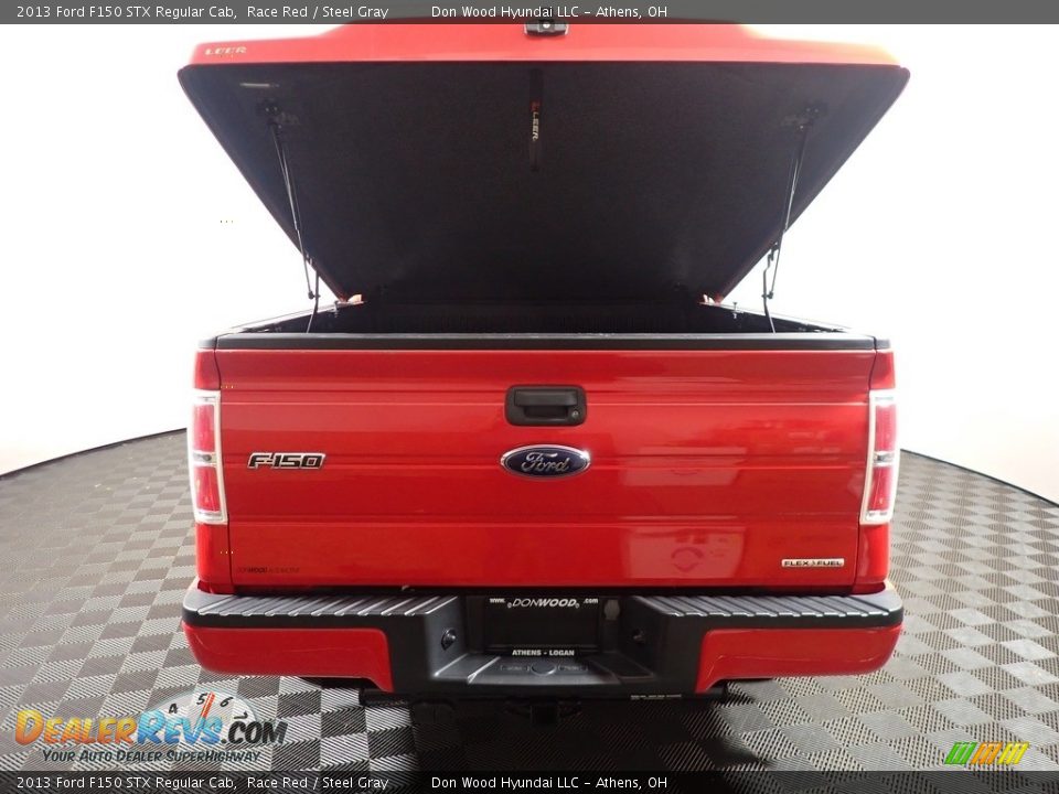 2013 Ford F150 STX Regular Cab Race Red / Steel Gray Photo #12