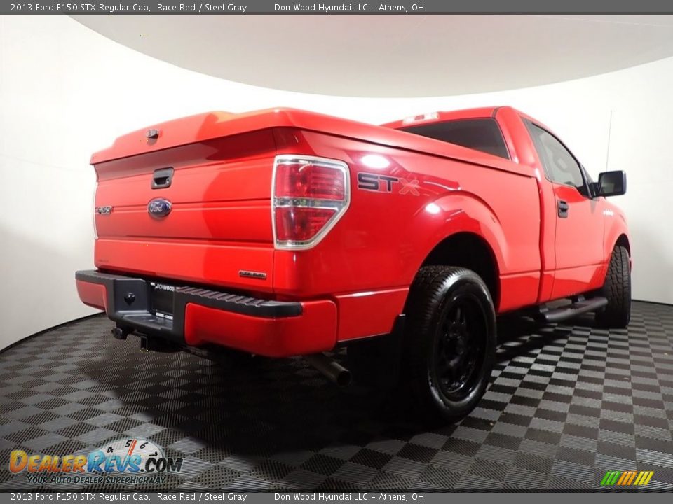2013 Ford F150 STX Regular Cab Race Red / Steel Gray Photo #14