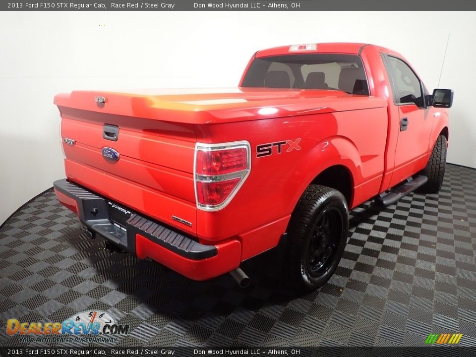 2013 Ford F150 STX Regular Cab Race Red / Steel Gray Photo #15