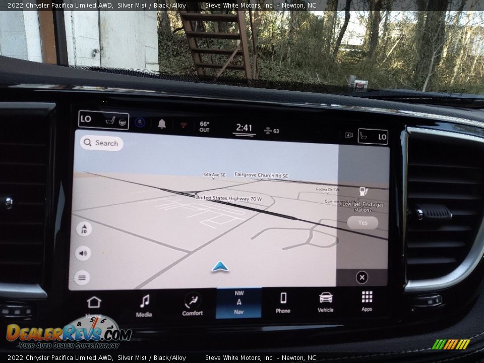Navigation of 2022 Chrysler Pacifica Limited AWD Photo #27