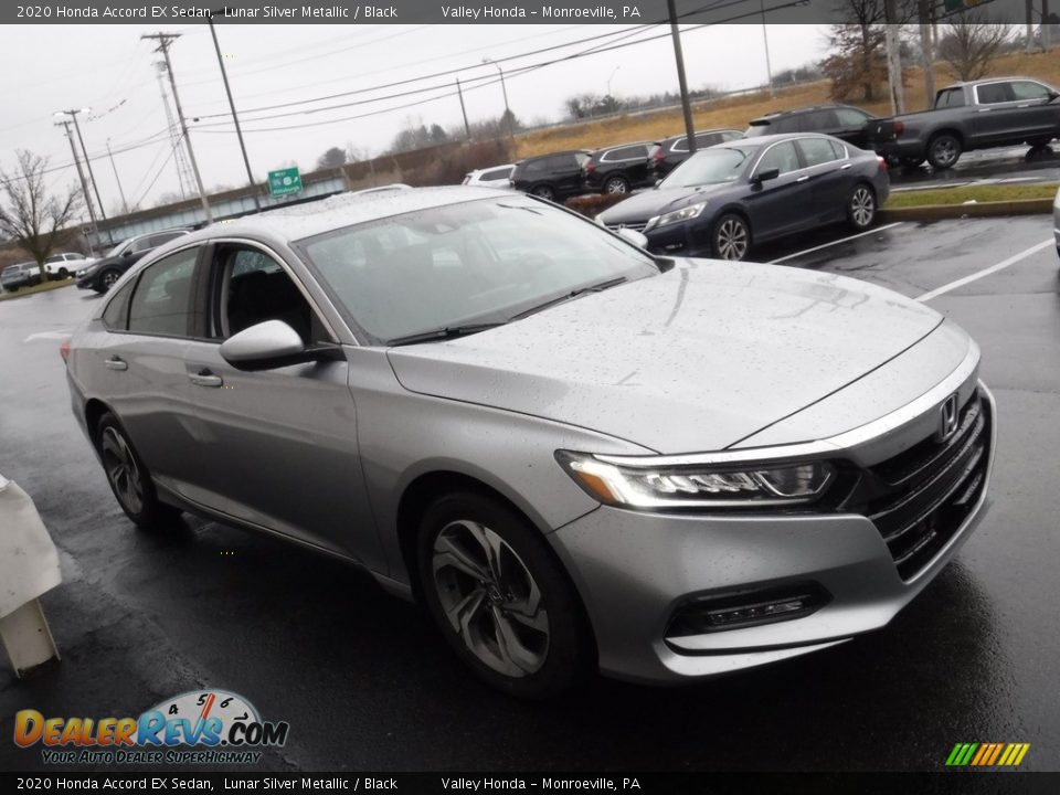 2020 Honda Accord EX Sedan Lunar Silver Metallic / Black Photo #6