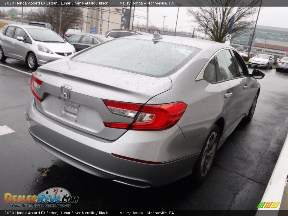 2020 Honda Accord EX Sedan Lunar Silver Metallic / Black Photo #7