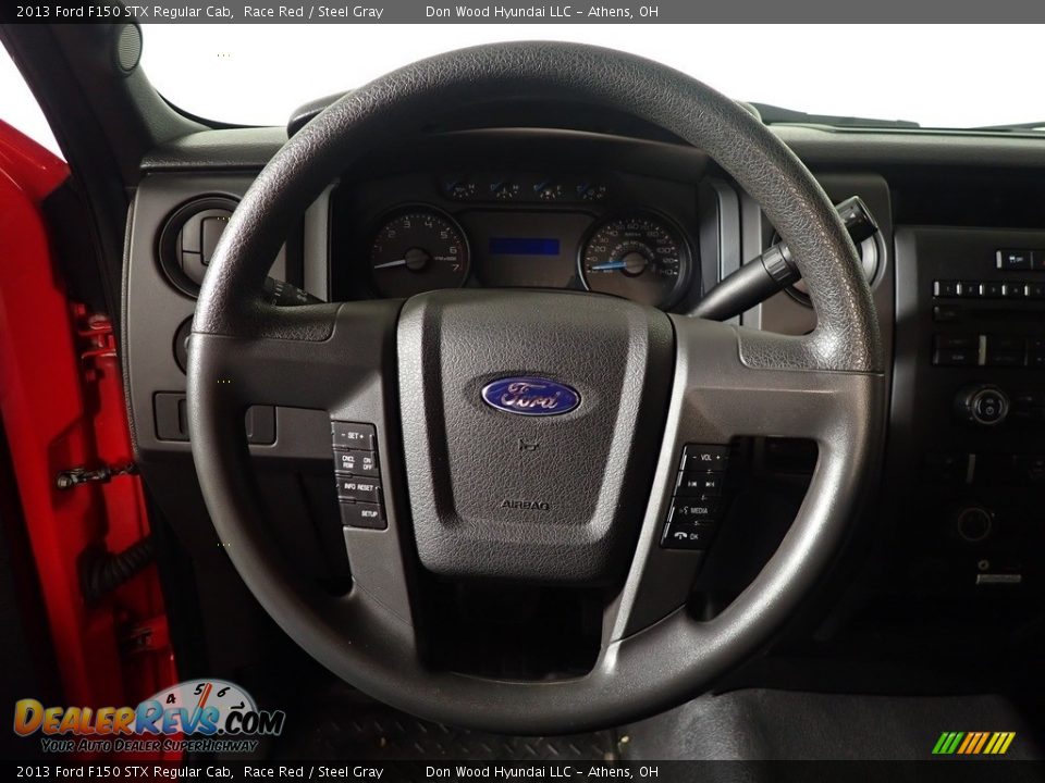 2013 Ford F150 STX Regular Cab Race Red / Steel Gray Photo #23