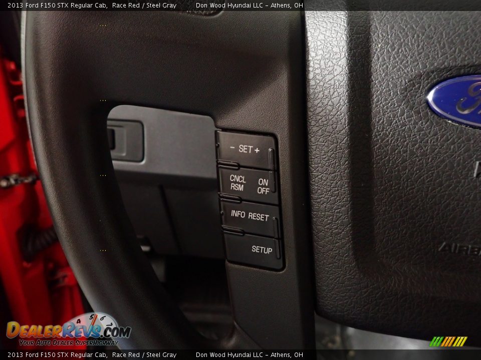 2013 Ford F150 STX Regular Cab Race Red / Steel Gray Photo #24