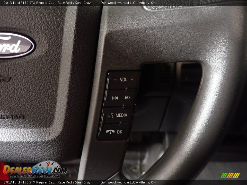 2013 Ford F150 STX Regular Cab Race Red / Steel Gray Photo #25
