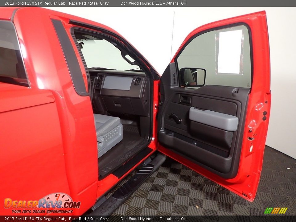 2013 Ford F150 STX Regular Cab Race Red / Steel Gray Photo #28