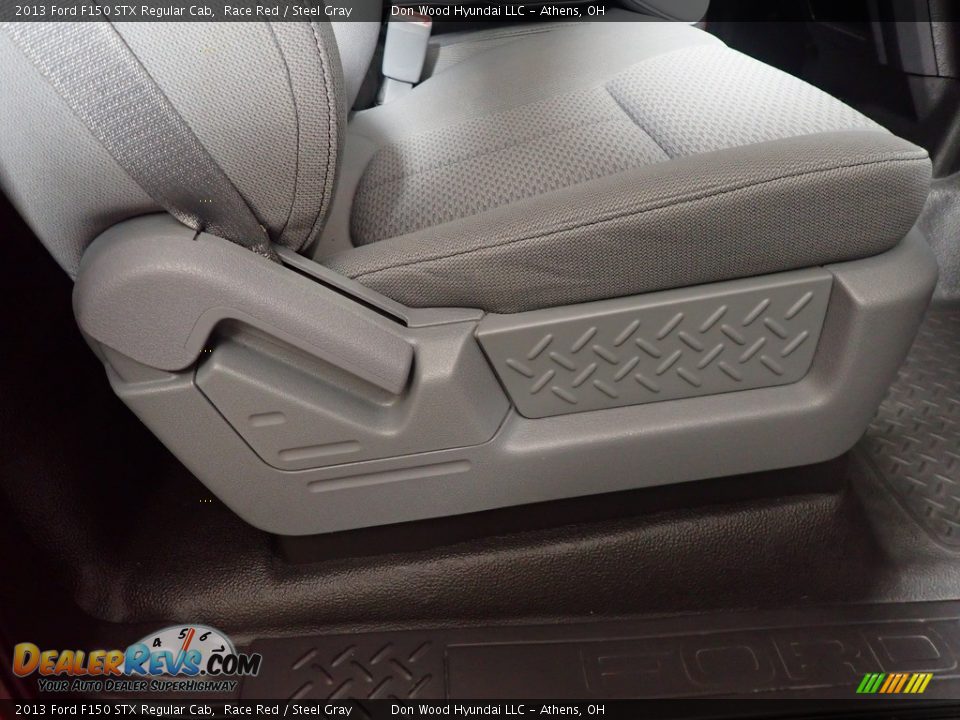 2013 Ford F150 STX Regular Cab Race Red / Steel Gray Photo #30