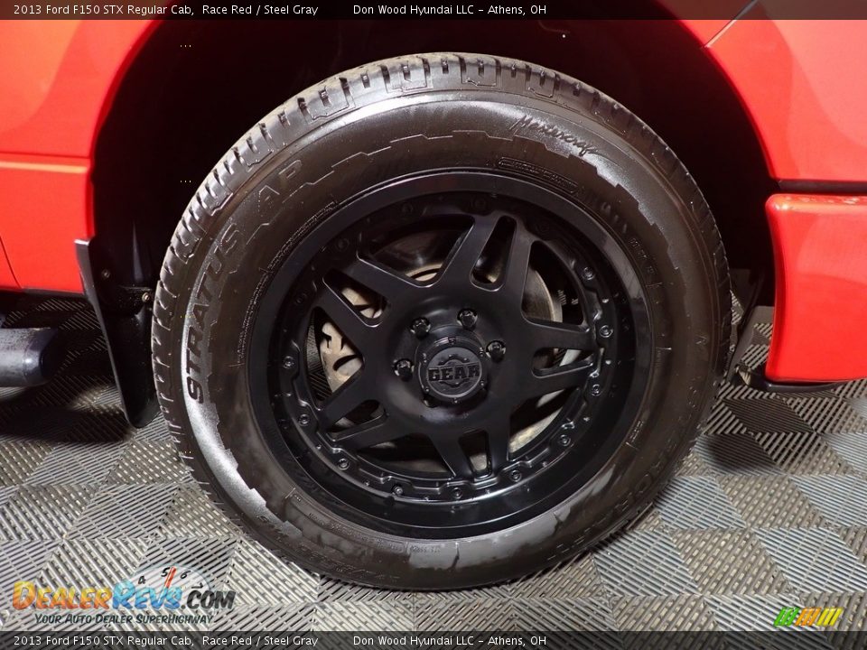 2013 Ford F150 STX Regular Cab Race Red / Steel Gray Photo #31