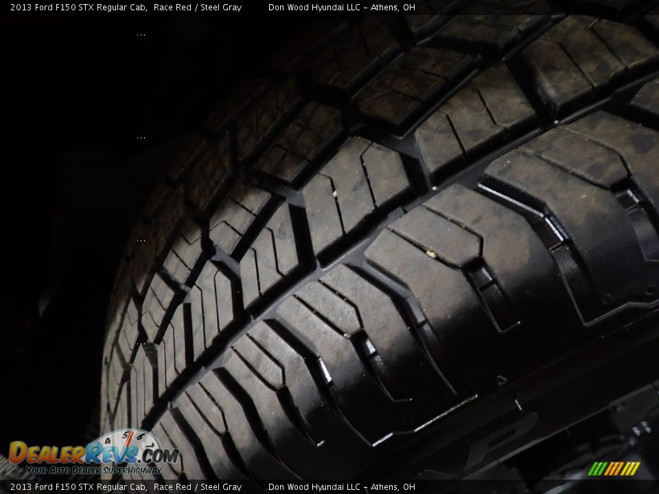 2013 Ford F150 STX Regular Cab Race Red / Steel Gray Photo #32