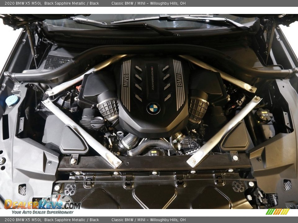 2020 BMW X5 M50i Black Sapphire Metallic / Black Photo #23