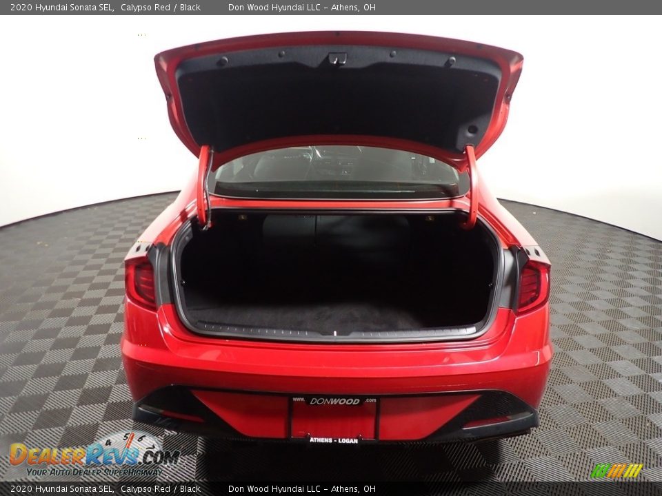 2020 Hyundai Sonata SEL Calypso Red / Black Photo #15