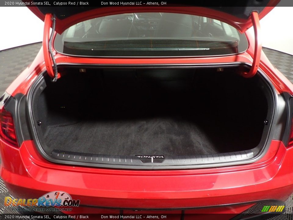 2020 Hyundai Sonata SEL Calypso Red / Black Photo #16