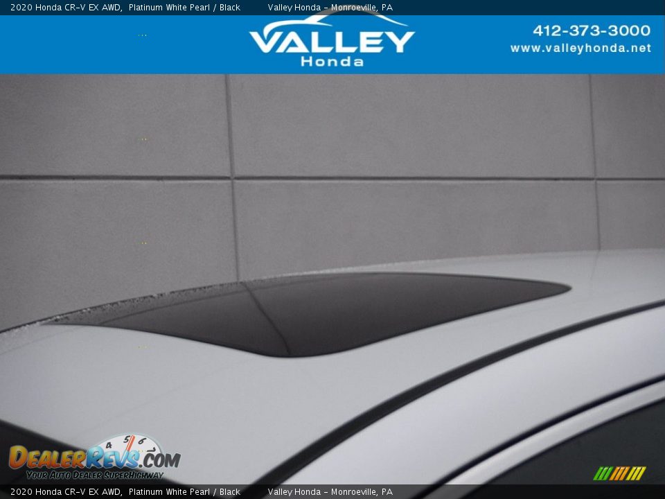 2020 Honda CR-V EX AWD Platinum White Pearl / Black Photo #4