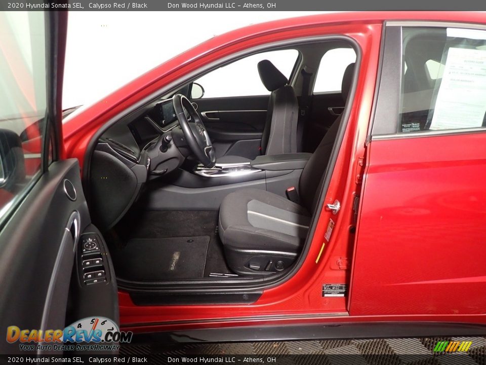 2020 Hyundai Sonata SEL Calypso Red / Black Photo #21