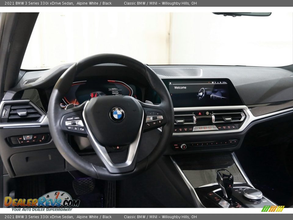 Dashboard of 2021 BMW 3 Series 330i xDrive Sedan Photo #6