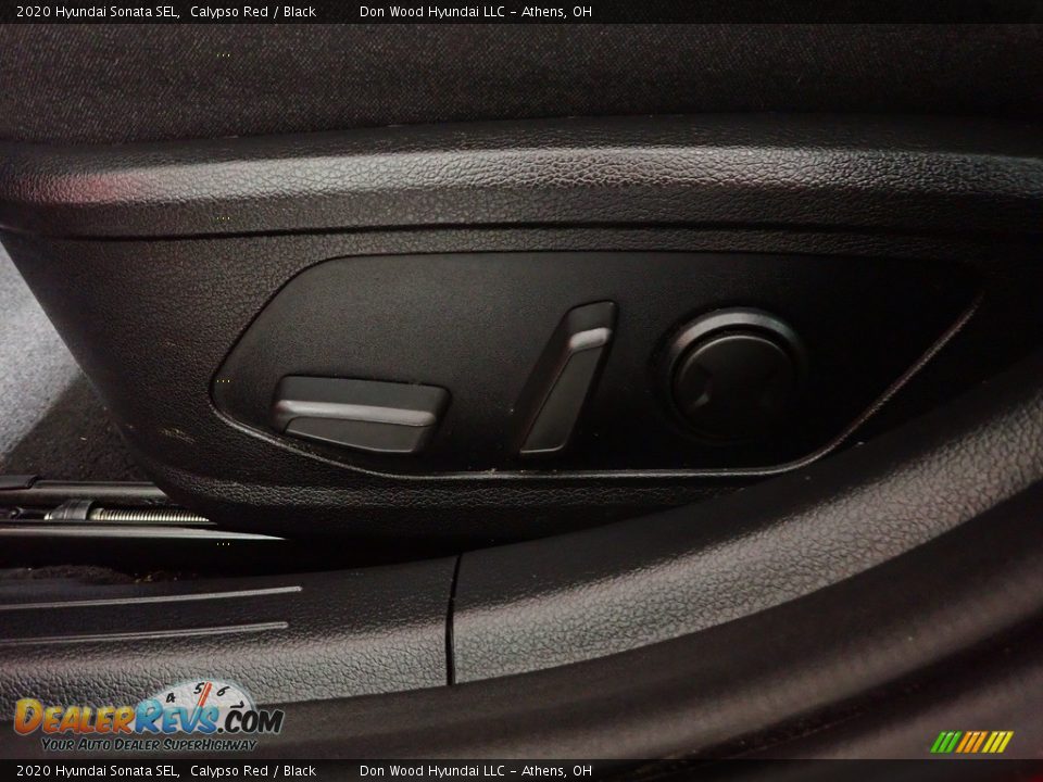 2020 Hyundai Sonata SEL Calypso Red / Black Photo #22