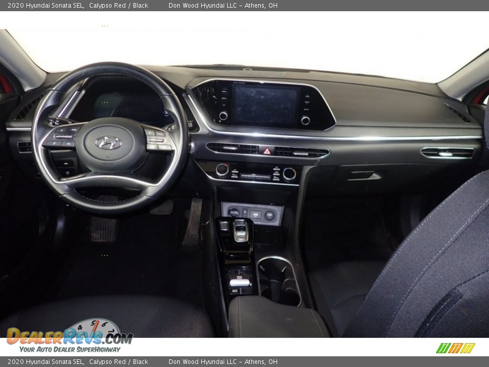 2020 Hyundai Sonata SEL Calypso Red / Black Photo #23