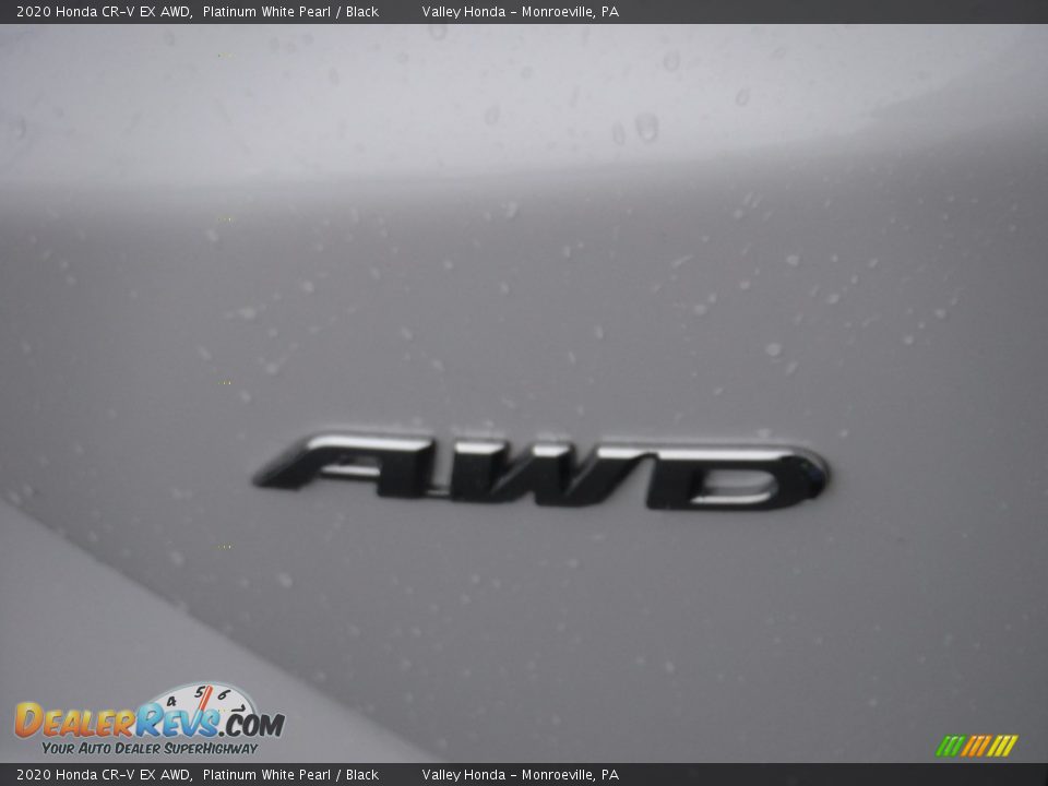 2020 Honda CR-V EX AWD Platinum White Pearl / Black Photo #8