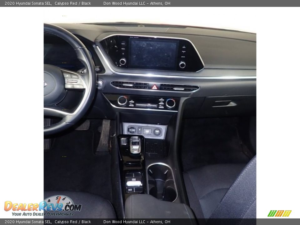 2020 Hyundai Sonata SEL Calypso Red / Black Photo #24