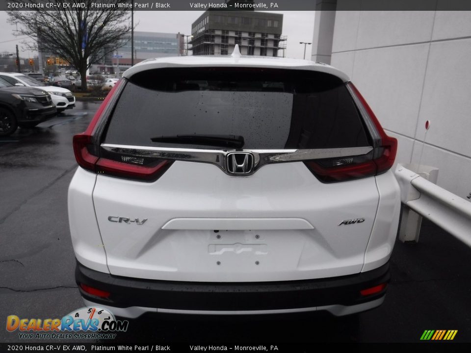 2020 Honda CR-V EX AWD Platinum White Pearl / Black Photo #9