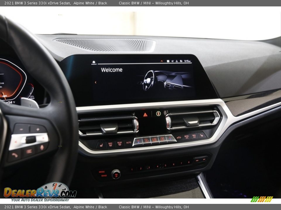 Controls of 2021 BMW 3 Series 330i xDrive Sedan Photo #9