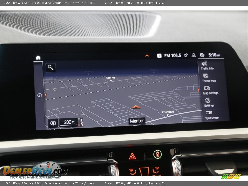 Navigation of 2021 BMW 3 Series 330i xDrive Sedan Photo #10