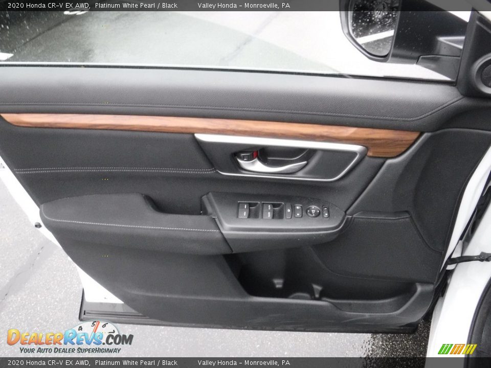 2020 Honda CR-V EX AWD Platinum White Pearl / Black Photo #13