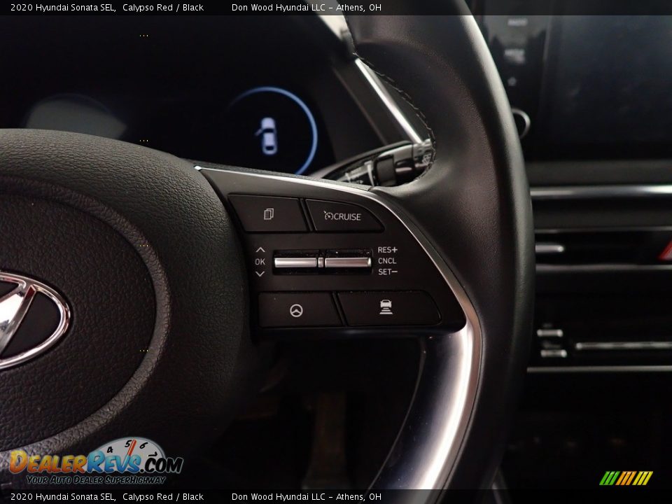 2020 Hyundai Sonata SEL Calypso Red / Black Photo #29