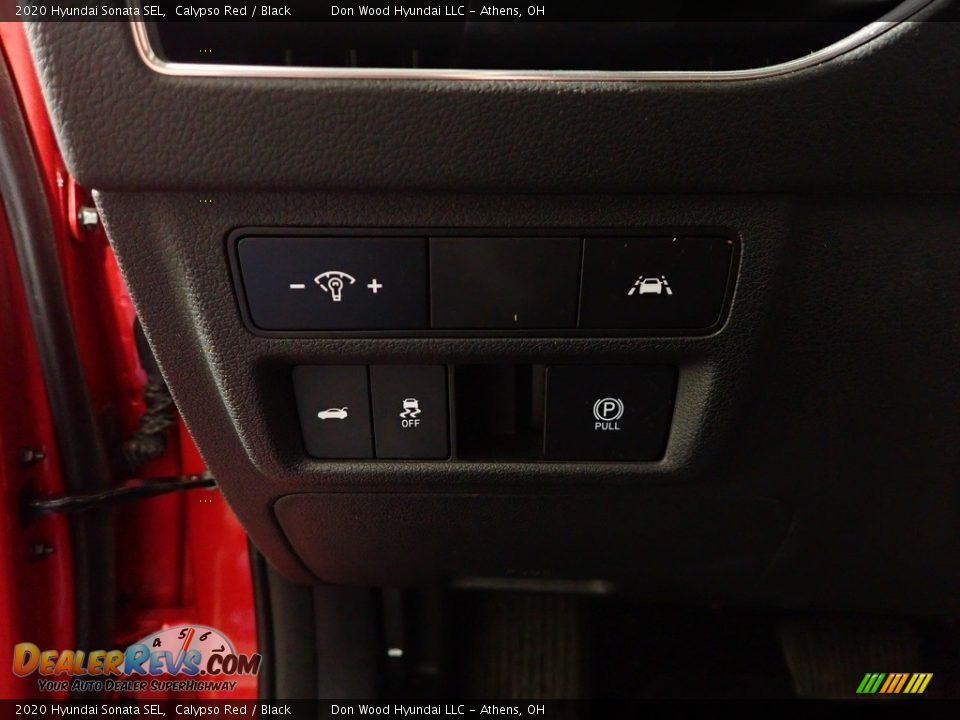 2020 Hyundai Sonata SEL Calypso Red / Black Photo #30