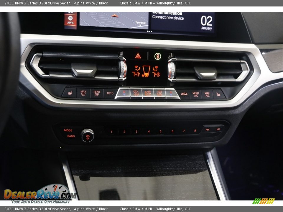 Controls of 2021 BMW 3 Series 330i xDrive Sedan Photo #16