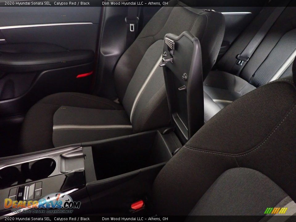 2020 Hyundai Sonata SEL Calypso Red / Black Photo #32