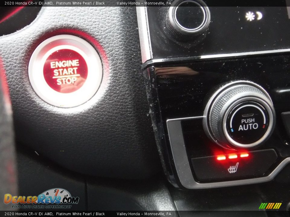 2020 Honda CR-V EX AWD Platinum White Pearl / Black Photo #18