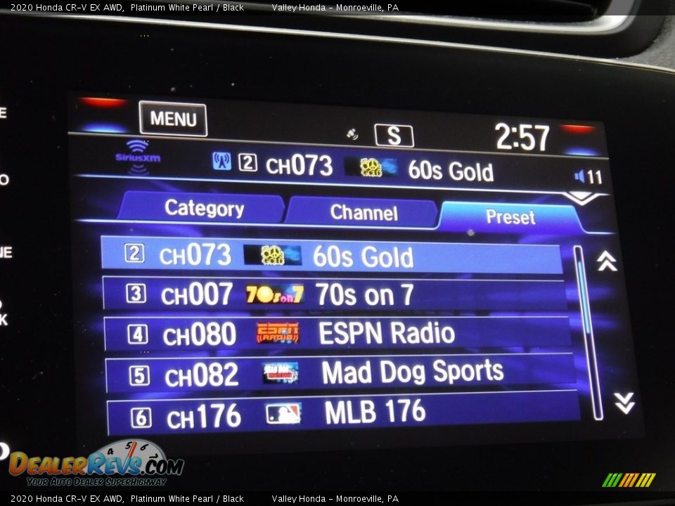 2020 Honda CR-V EX AWD Platinum White Pearl / Black Photo #19