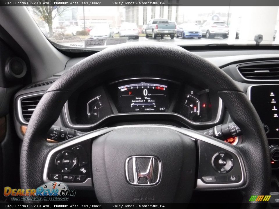 2020 Honda CR-V EX AWD Platinum White Pearl / Black Photo #24