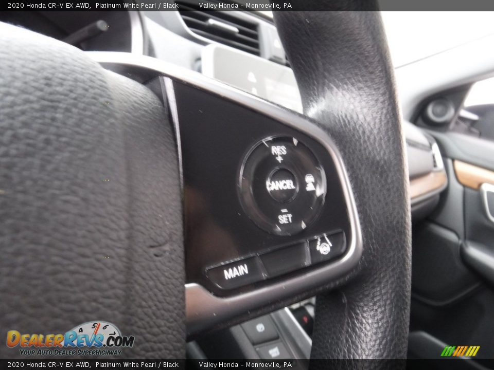 2020 Honda CR-V EX AWD Platinum White Pearl / Black Photo #28