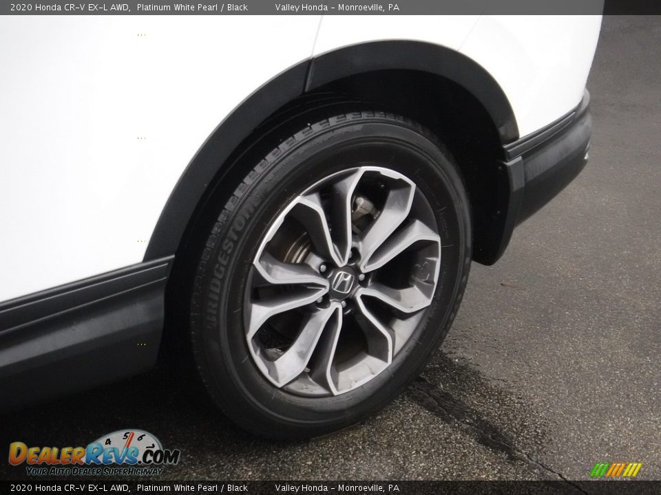 2020 Honda CR-V EX-L AWD Platinum White Pearl / Black Photo #3