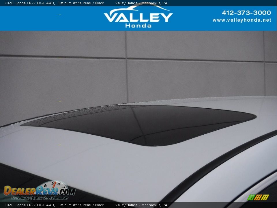 2020 Honda CR-V EX-L AWD Platinum White Pearl / Black Photo #4