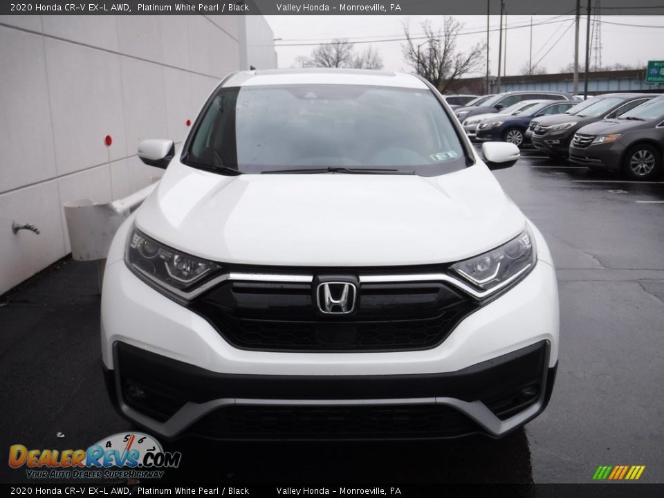 2020 Honda CR-V EX-L AWD Platinum White Pearl / Black Photo #5