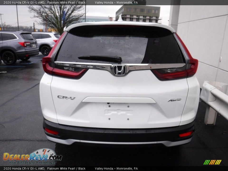 2020 Honda CR-V EX-L AWD Platinum White Pearl / Black Photo #8