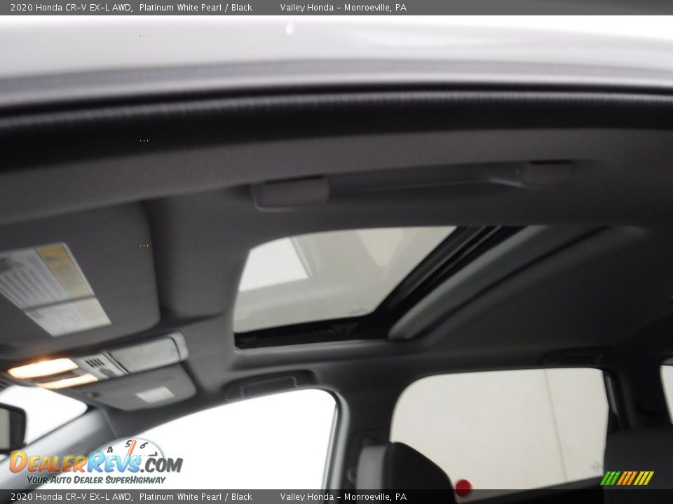 2020 Honda CR-V EX-L AWD Platinum White Pearl / Black Photo #11