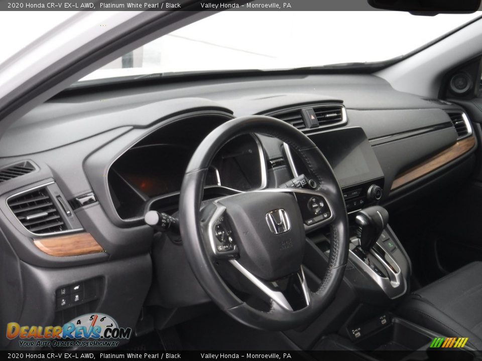 2020 Honda CR-V EX-L AWD Platinum White Pearl / Black Photo #12