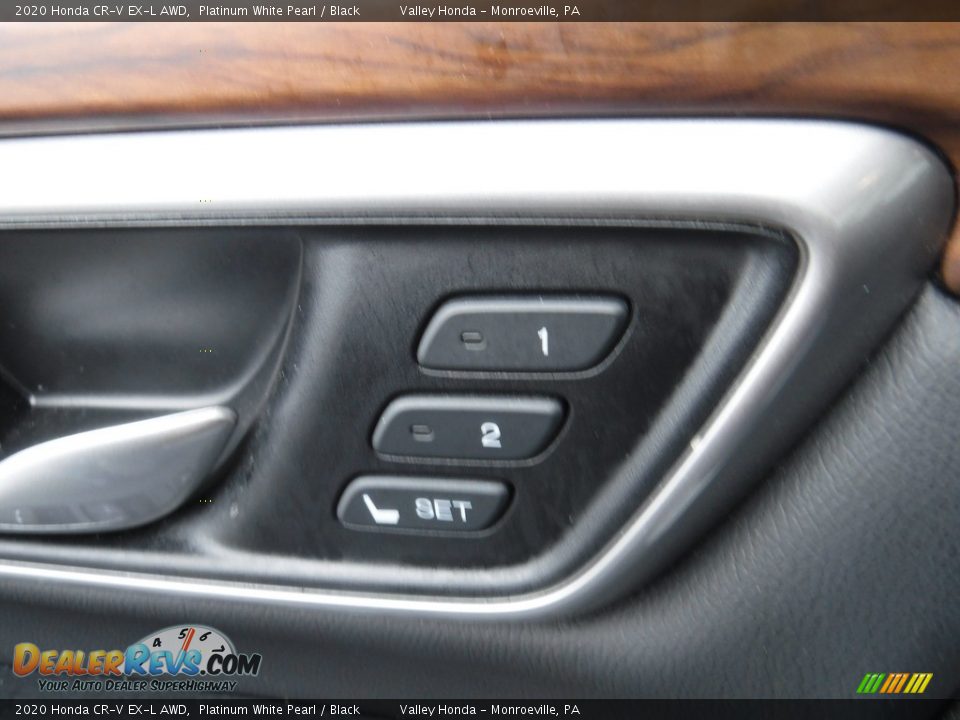 2020 Honda CR-V EX-L AWD Platinum White Pearl / Black Photo #14