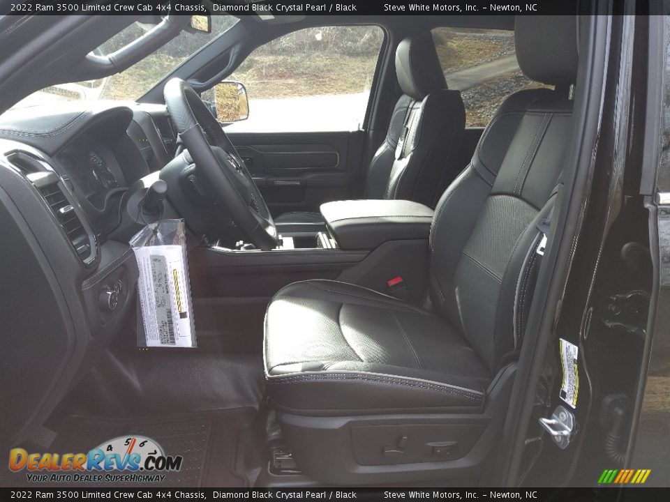 Front Seat of 2022 Ram 3500 Limited Crew Cab 4x4 Chassis Photo #10