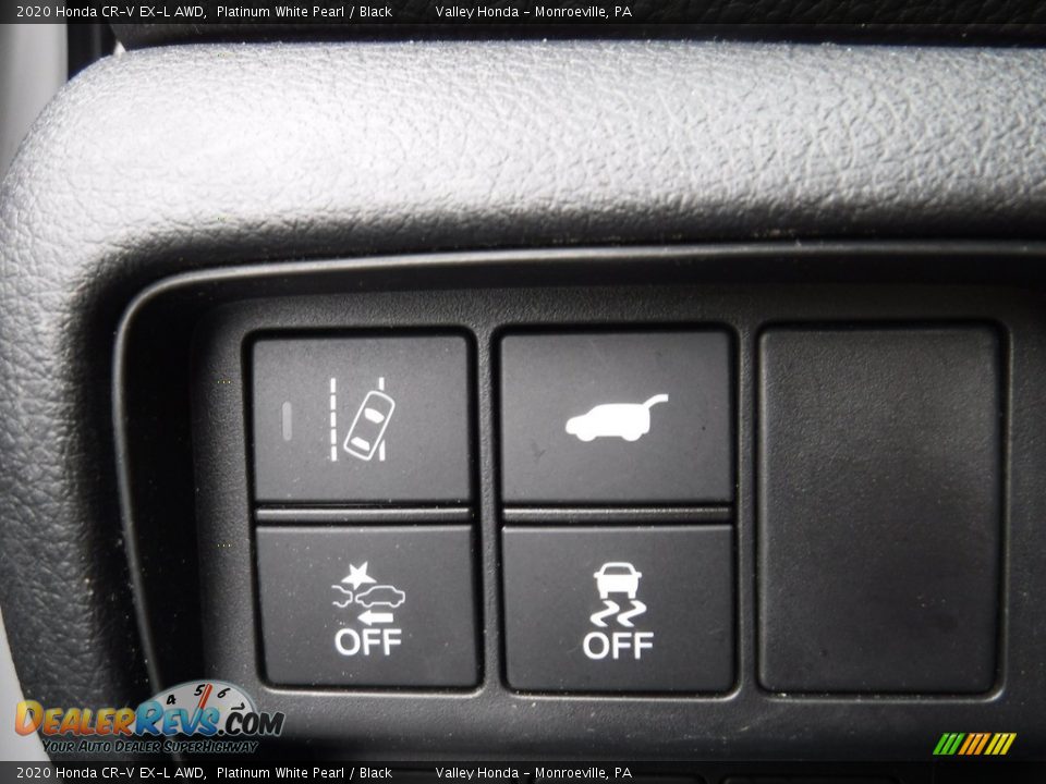2020 Honda CR-V EX-L AWD Platinum White Pearl / Black Photo #17