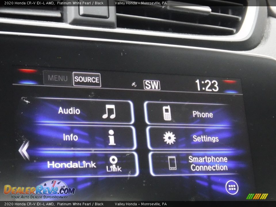 2020 Honda CR-V EX-L AWD Platinum White Pearl / Black Photo #19