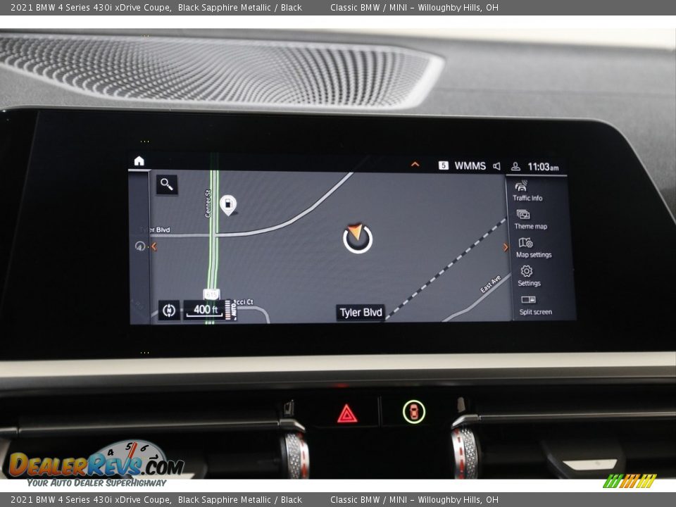 Navigation of 2021 BMW 4 Series 430i xDrive Coupe Photo #10