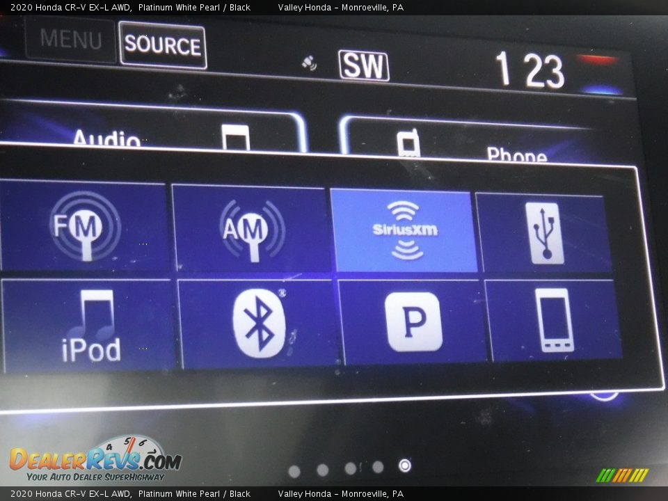 2020 Honda CR-V EX-L AWD Platinum White Pearl / Black Photo #20