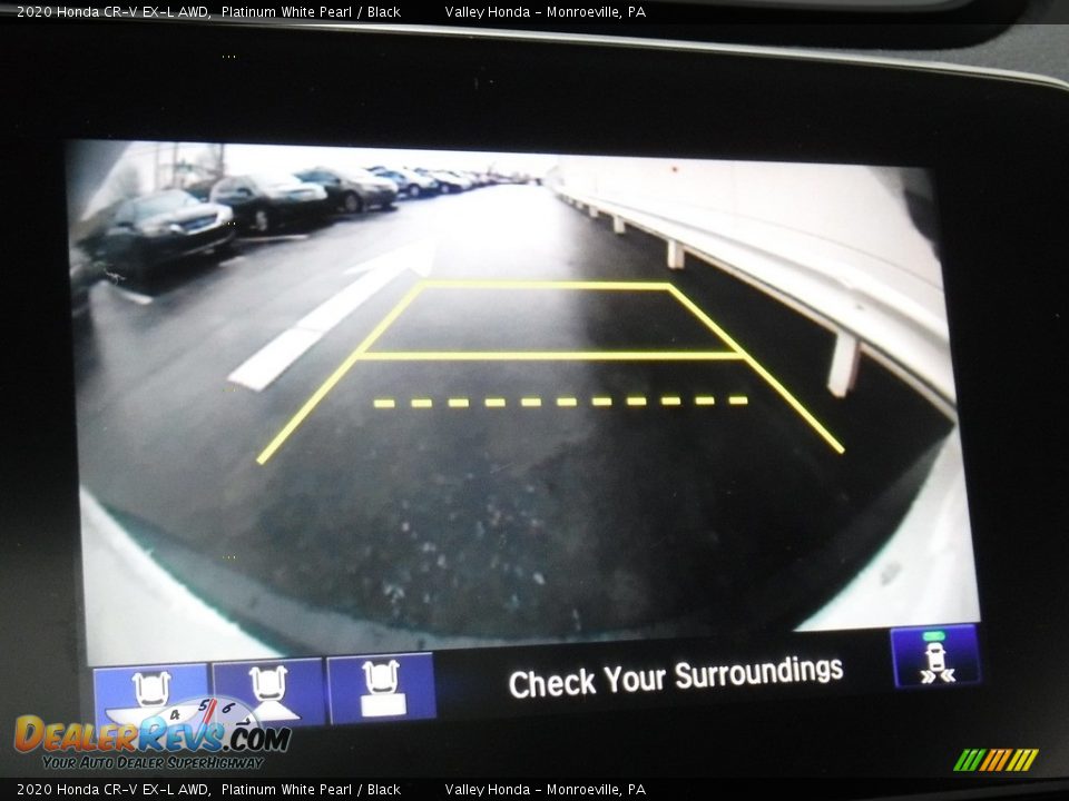 2020 Honda CR-V EX-L AWD Platinum White Pearl / Black Photo #21