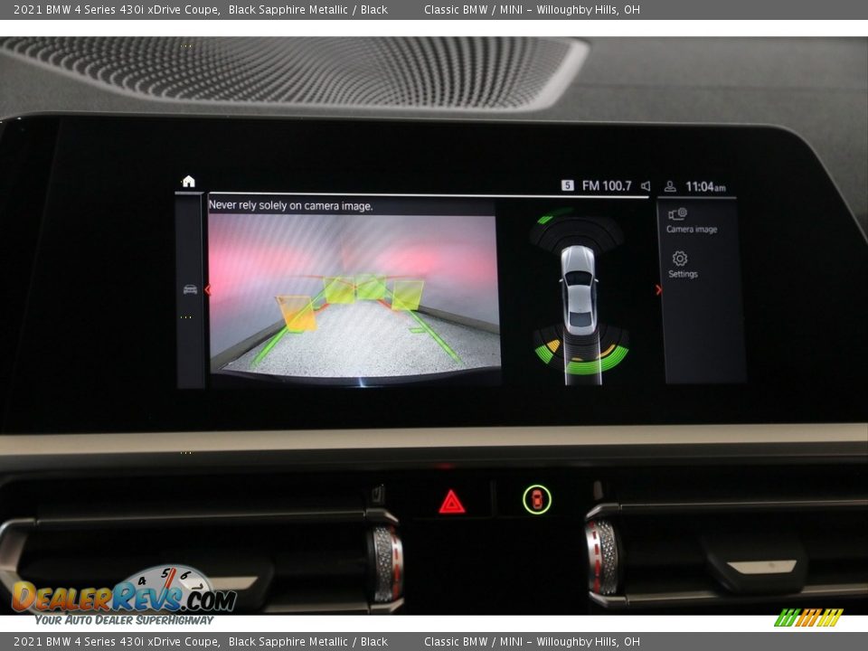 Controls of 2021 BMW 4 Series 430i xDrive Coupe Photo #13