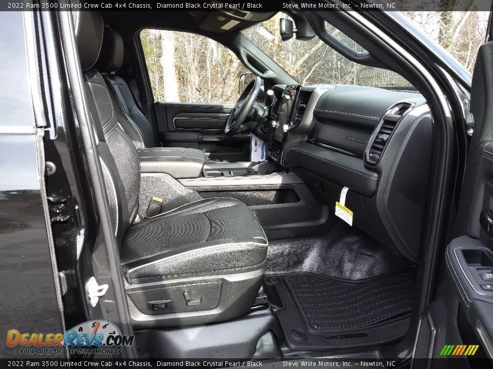 Front Seat of 2022 Ram 3500 Limited Crew Cab 4x4 Chassis Photo #18